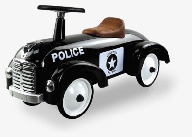 Retro Roller Speedster Bobby - Toy Ride On Old Police Car, HD Png Download, Transparent PNG