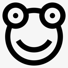 Knitted Frog Icon - Smiley, HD Png Download, Transparent PNG