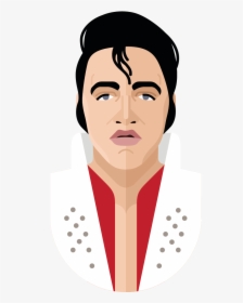 Elvis Presley Cartoon Png, Transparent Png, Transparent PNG