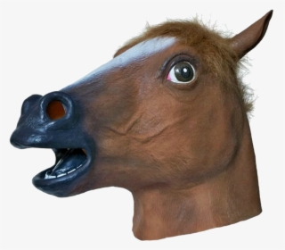 “transparent Horse Mask ” - Horse Head Mask Png, Png Download, Transparent PNG