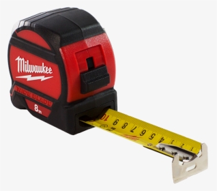 8m Wide Blade™ Tape Measure - Milwaukee Tape Measure Wide Blade, HD Png Download, Transparent PNG
