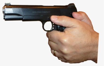 Gun In Hand Png Clipart - Transparent Background Gun Hand Transparent, Png Download, Transparent PNG