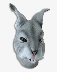 Grey Rabbit Mask - Rabbit Mask Png, Transparent Png, Transparent PNG
