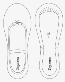 Soft Ballet Shoes With Full Sole - Repetto, HD Png Download, Transparent PNG