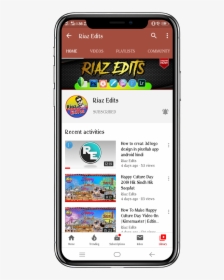 Subscribe & Bell Icon Intro In Kinemaster - Smartphone, HD Png Download, Transparent PNG