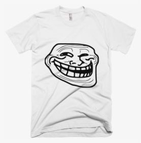 Image Of Troll Face T-shirt - Troll Face Memes Png, Transparent Png, Transparent PNG