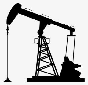 Simple Oil Pump - Drilling Oil Rig Silhouette, HD Png Download, Transparent PNG