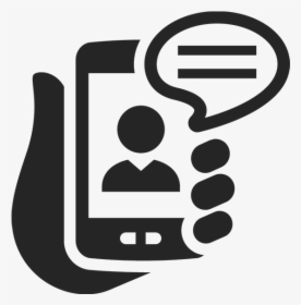 Mobile Phone Icon - Sign, HD Png Download, Transparent PNG