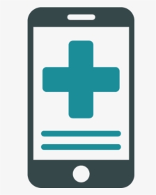 Health Phone Icon, HD Png Download, Transparent PNG