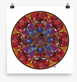 Broken Vessel Print - Stained Glass, HD Png Download, Transparent PNG