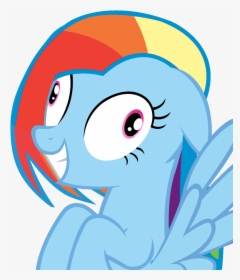 Artist Needed, Contemplating Insanity, Crazy Face, - Rainbow Dash Insane, HD Png Download, Transparent PNG