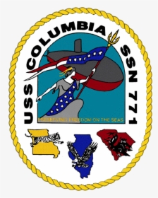 Uss Columbia Ssn 771, HD Png Download, Transparent PNG