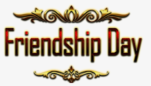 #friendshipday #friendship #text #yellow #ftestickers, HD Png Download, Transparent PNG