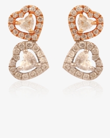 Diamond Love Sparkle Earrings - Earrings, HD Png Download, Transparent PNG