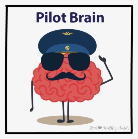 Pilot Brain - Orange Point, HD Png Download, Transparent PNG