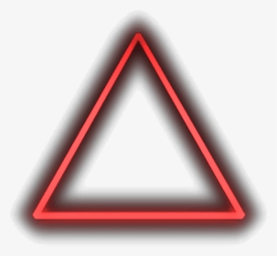Triangle Transparent Neon - Red Triangle Png Transparent, Png Download, Transparent PNG