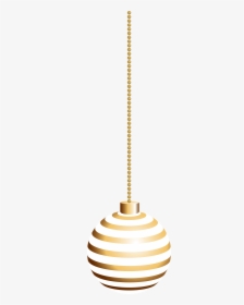 Gold & White Christmas Balls Png , Png Download - Golden Christmas Ball Png, Transparent Png, Transparent PNG