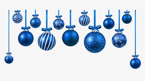 Transparent Christmas Ornament Png - Blue Christmas Decor Png, Png Download, Transparent PNG