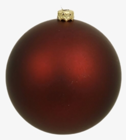Red Christmas Ball Png File - Christmas Ornament, Transparent Png, Transparent PNG