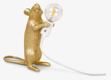 Seletti Mouse Lamp Gold, HD Png Download, Transparent PNG