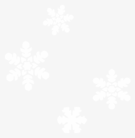 Snowflakes White Clip Art At Clker - White Snowflake Clear Background, HD Png Download, Transparent PNG