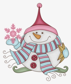 Touching Hearts Snowmen Png Tube - Snowmen Thankyou Clip Art, Transparent Png, Transparent PNG