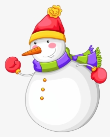 Snowman Clipart Stick - Snow Man Png Clipart, Transparent Png, Transparent PNG