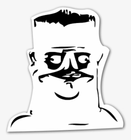 Frankenstein Meme Sticker - Me Gusta Face, HD Png Download, Transparent PNG