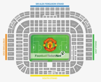 Old Trafford Stadium Seating Plan, HD Png Download, Transparent PNG