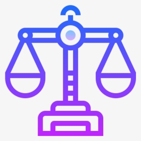 It S A Drawing Of The Scales Of Justice - Rule Of Law Icon, HD Png Download, Transparent PNG