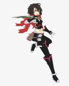 Anime Girl Ninja Assassin , Png Download - Ninja Assassin Anime Girl, Transparent Png, Transparent PNG