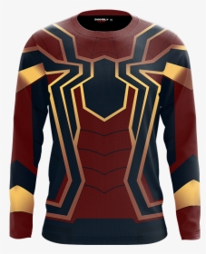 Homecoming Iron Spider Cosplay 3d Long Sleeve Shirt, HD Png Download, Transparent PNG
