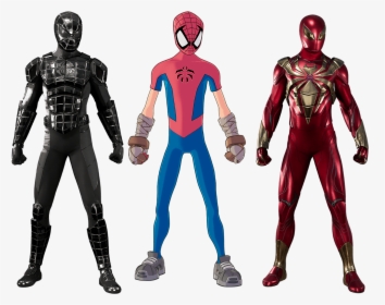 Transparent Iron Spider Png - Spider Man Ps4 Dlc Suits, Png Download, Transparent PNG
