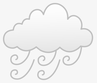 Windy Free Content Clip Art - Windy Weather Symbol, HD Png Download, Transparent PNG