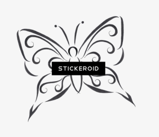 Butterfly Tattoo Designs , Png Download - Designs Butterfly Drawing Tattoo, Transparent Png, Transparent PNG