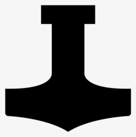 Thor Hammer Symbol Png, Transparent Png, Transparent PNG