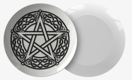Wicca Pentacle Plate - Celtic Pentacle Design, HD Png Download, Transparent PNG