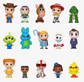 Funko Toy Story 4 Mystery Minis Blind Box - Toy Story 4 Funko Mystery Minis, HD Png Download, Transparent PNG