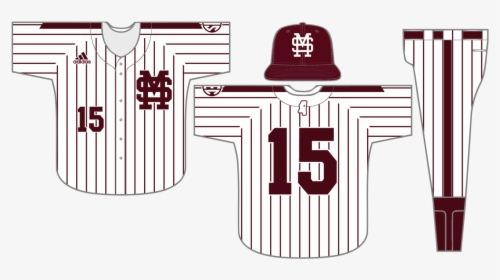 Pinstripe Baseball Jersey Template Clipart , Png Download