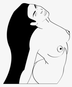 Art Vector Woman Boobs, HD Png Download, Transparent PNG