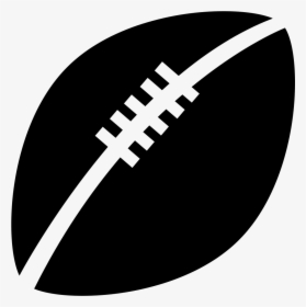 Rugby Ball - Rugby Ball Icon Png, Transparent Png, Transparent PNG