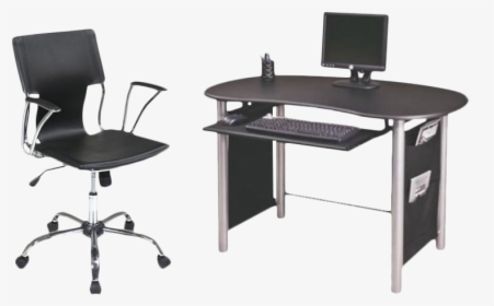 Office Star Saturn Multi-media Computer Desk And Dorado - Ethan Allen Sutton Desk Chair, HD Png Download, Transparent PNG