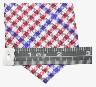 Red, White, And Blue Gingham Patterned Kids Zipper - Checkered T Shirt, HD Png Download, Transparent PNG