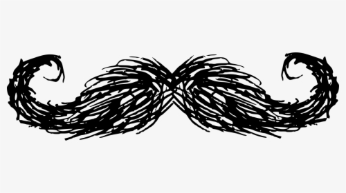 Mustache Drawing 4, HD Png Download, Transparent PNG