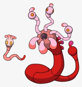 Fakemon Geyser Worm - Cartoon, HD Png Download, Transparent PNG