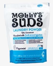 Ultra Concentrated Laundry Powder, Peppermint - Molly Suds, HD Png Download, Transparent PNG