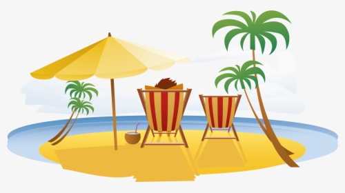Beach Vacation Seaside Resort Travel - Summer Vacation Png, Transparent Png, Transparent PNG