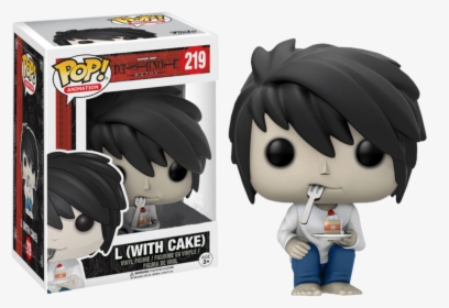 Death Note L With Cake Pop, HD Png Download, Transparent PNG