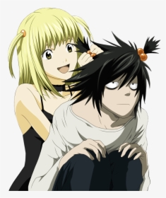 L From Death Note Pictures - Death Note L And Misa, HD Png Download, Transparent PNG