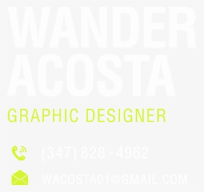 Wander Acosta S Official Portfolio Site, HD Png Download, Transparent PNG